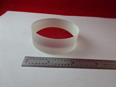 OPTICAL THICK LARGE CONVEX CONCAVE LENS LASER PROFESSIONAL OPTICS AS IS 11-DT-R4