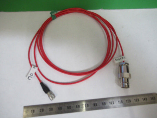 5ft CABLE for ACCELEROMETER SENSOR LOW NOISE 10-32 TO BNC AS PICTURED S8-A-14