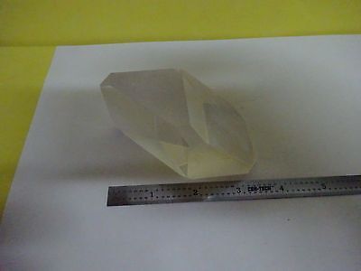 OPTICAL LARGE PRISM NICE LASER OPTICS AS IS BIN#X6-22