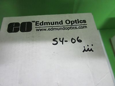 OPTICAL EDMUND SCIENTIFIC ALUMINUM GOLD PLATED MIRROR NEW LASER OPTICS BIN#S4-06