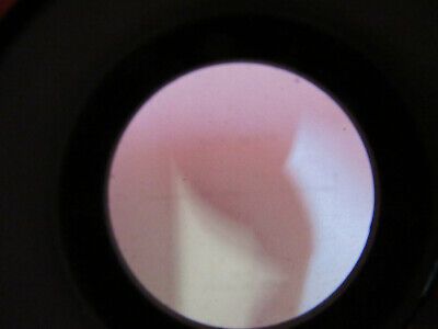 NIKON OPTICAL RETICLE MICROMETER PATTERN MICROSCOPE OPTICS AS PICTURED #B1-A-19