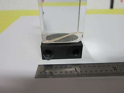 OPTICAL MICROSCOPE ZEISS IM-405 INTERNAL PRISM BEAM SPLITTER OPTICS BIN#C7-85