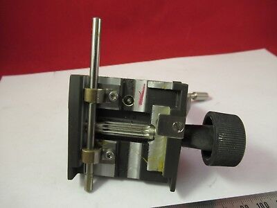 CARL ZEISS AXIOSTAR PLUS CONDENSER HOLDER MICROSCOPE PART AS PICTURED &FT-2-35