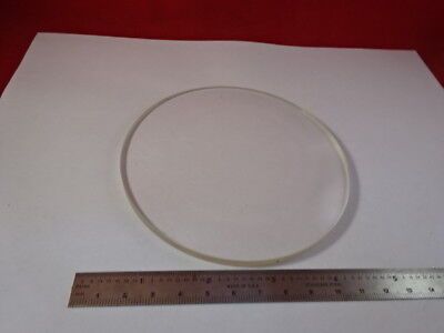 LARGE OPTICAL THICK LENS CONVEX CONCAVE MIL SPEC PRO OPTICS AS PICTURED &94-86