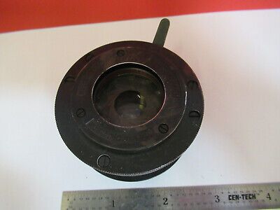 AO AMERICAN OPTICS SPENCER CONDENSER IRIS MICROSCOPE PART AS PICTURED #B6-A-43