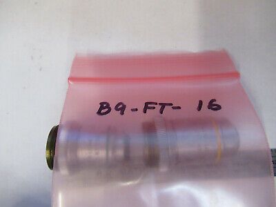 OPTICAL BAUSCH LOMB OBJECTIVES LENSES 10X 43X LOT OPTICS AS PICTURED &B9-FT-16