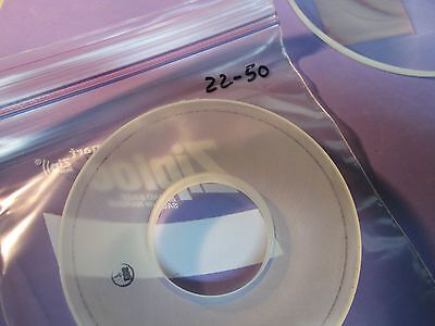 OPTICAL THICK 5" DIAMETER CONCAVE LENS REFLECTOR LASER OPTICS BIN#22-50