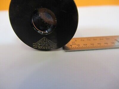 HERTEL REUSS OPTIK KASSEL EYEPIECE 8X LENS MICROSCOPE PART AS PICTURED &8C-A-12