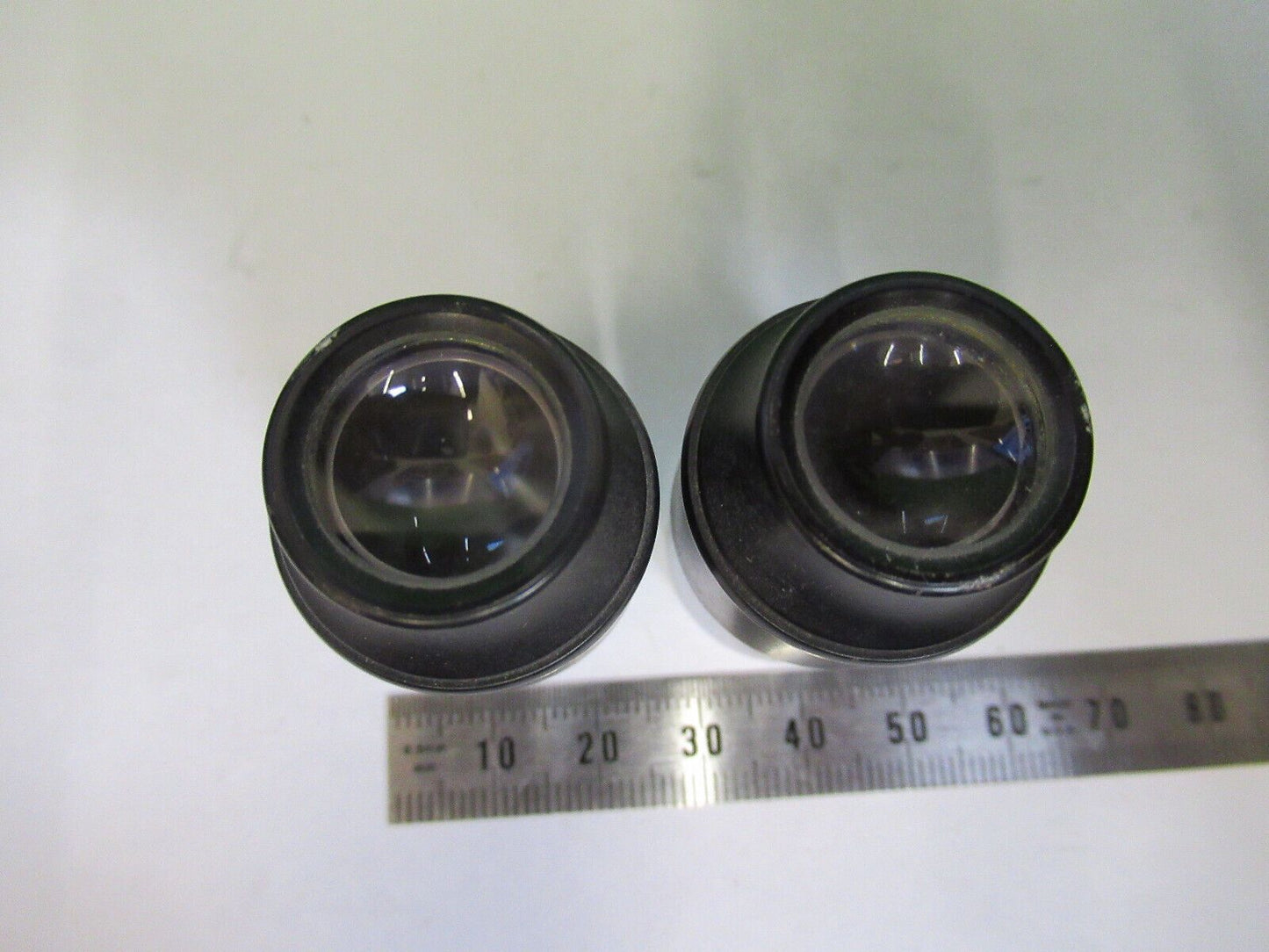 ZEISS WINKEL EYEPIECE PAIR 10X WF OPTICS  MICROSCOPE PART AS PICTURED W4-A-49