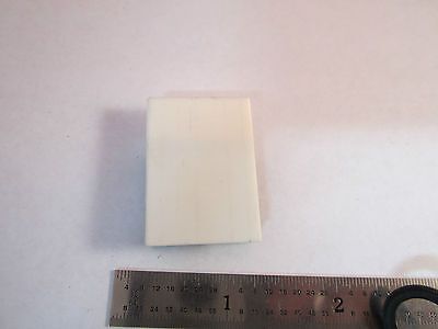 OPTICAL OPAQUE ALUMINA PLATE MOUNTED LASER OPTICS BIN#5M-06