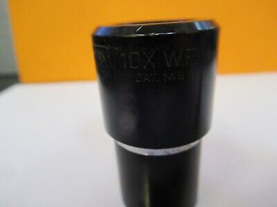 AO AMERICAN OPTICS CAT 146 10X WF EYEPIECE OCULAR MICROSCOPE PART AS PIC&A9-A-11