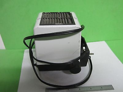 MICROSCOPE PART HOUSING LEITZ GERMANY ILLUMINATOR LAMP AS PICTURED BIN#25