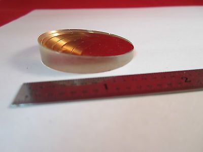 OPTICAL TRUNCATED AMBER FILTER [chipped] LASER OPTICS BIN#5M-02