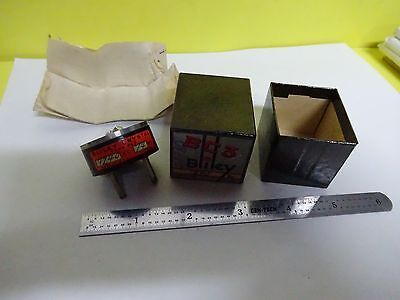 VINTAGE QUARTZ CRYSTAL BLILEY BC3 + BOX FREQUENCY CONTROL NICE AS IS BIN#W5-06