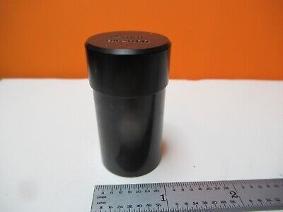 EMPTY BAUSCH LOMB OBJECTIVE CAN 4mm MICROSCOPE PART AS PICTURED &16-A-96