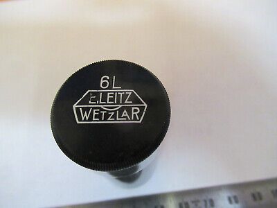 EMPTY LEITZ WEZLAR BRASS OBJECTIVE CANISTER MICROSCOPE PART AS PICTURED 8Y-A-111