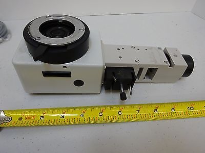 MICROSCOPE PART LEICA GERMANY AF VERTICAL ILLUMINATOR 563529 AS IS BIN#L6-79