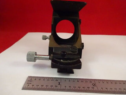 MICROSCOPE PART BRASS HOLDER ATTACHMENT UNKNOWN APPLICATION AS IS #Z4-A-24