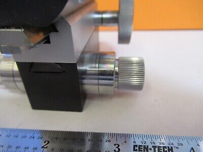 ROLYN GERMANY TUBUS STAGE MICROMETER MICROSCOPE PART AS PICTURED &FT-1-A-02