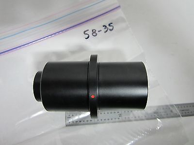 LEITZ GERMANY CAMERA PORT ADAPTER FOR MICROSCOPE OPTICS AS IS BIN#W4-58-35