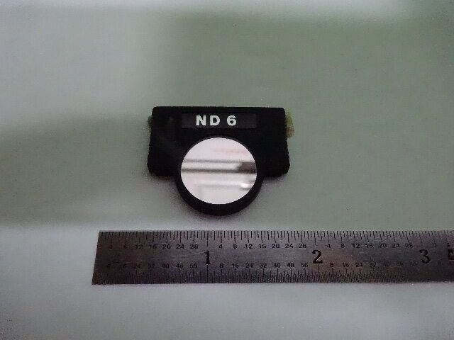 FOR PARTS MICROSCOPE PART FILTER ND 6 OPTICS AS IS #AI-51