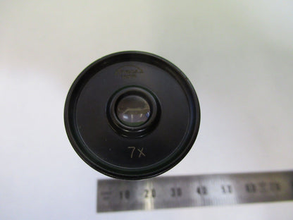 MICROSCOPE PART EYEPIECE TIYODA 7X OCULAR LENS OPTICS AS PICTURED #S2-C-80