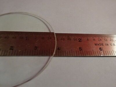 OPTICAL COATED WINDOW LENS FLAT OPTICS AS IS &4B-A-19