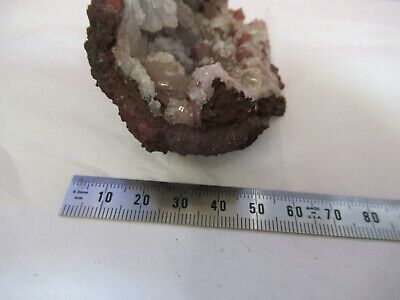 MINERAL GEODE SAMPLE QUARTZ  AS PICTURED OPTICS &P8-A-96