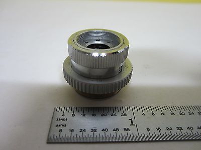 MICROSCOPE PART OBJECTIVE LEITZ GERMANY IRIS OPTICS AS IS BIN#U1-08