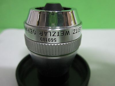 LEITZ WETZLAR DEUTSCHLAND OBJEKTIV HL 20X DF MIKROSKOP TEIL OPTIK BIN#25-14-08