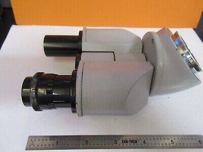 ZEISS GERMANY BINOCULAR HEAD OPTICS MICROSCOPE PART AS PICTURED &14-FT-26