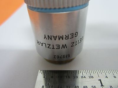 MICROSCOPE LEITZ WETZLAR GERMANY 40X OBJECTIVE EF OPTICS BIN#B5-D-67