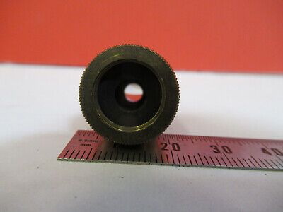 ANTIQUE BRASS VERICK OBJECTIVE FRANCE MICROSCOPE PART AS PICTURED &F6-B-21