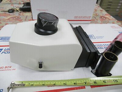 LEICA GERMANY DMRX BINOCULAR HEAD OPTICS MICROSCOPE PART AS PICTURED R5-A-01