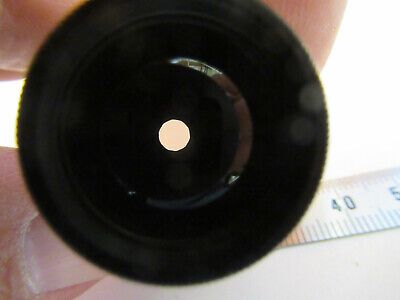 ANTIQUE LEITZ WETZLAR EYEPIECE IRIS OPTICS MICROSCOPE PART AS PICTURED &8Y-A-109