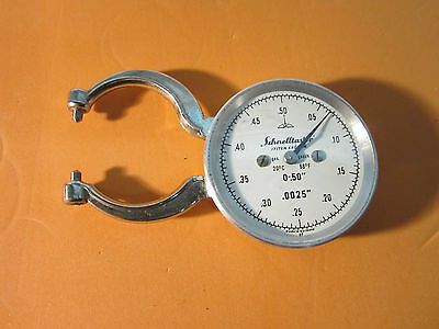 VINTAGE SCHNELLTASTER 0.0025" METROLOGY GERMANY  BIN#16