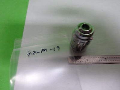 MICROSCOPE PART OBJECTIVE OLYMPUS MSPLAN 10X OPTICS AS IS BIN#72-M-19i