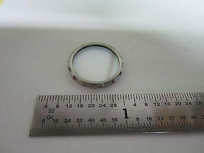 OPTICAL COATED FILTER RING MOUNTED LASER OPTICS BIN#43-15