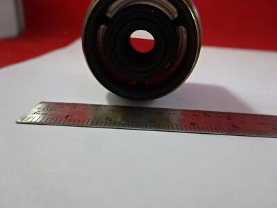 REICHERT POLYVAR LEICA OBJECTIVE 10X LWD LENS MICROSCOPE PART OPTICS AS IS 91-84