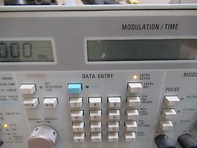 WILTRON SWEPT FREQUENCY SYNTHESIZER 2-20 GHz MODEL 6737B-20 AS PICTURED &GAR