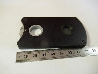 WILD SWISS M20 POL SLIDE POLARIZER OPTICS MICROSCOPE PART AS PICTURED &FT-4-37B