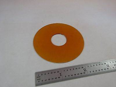 OPTICAL GLASS DISC WAFER OPTICS OPTICS #M3-B-29