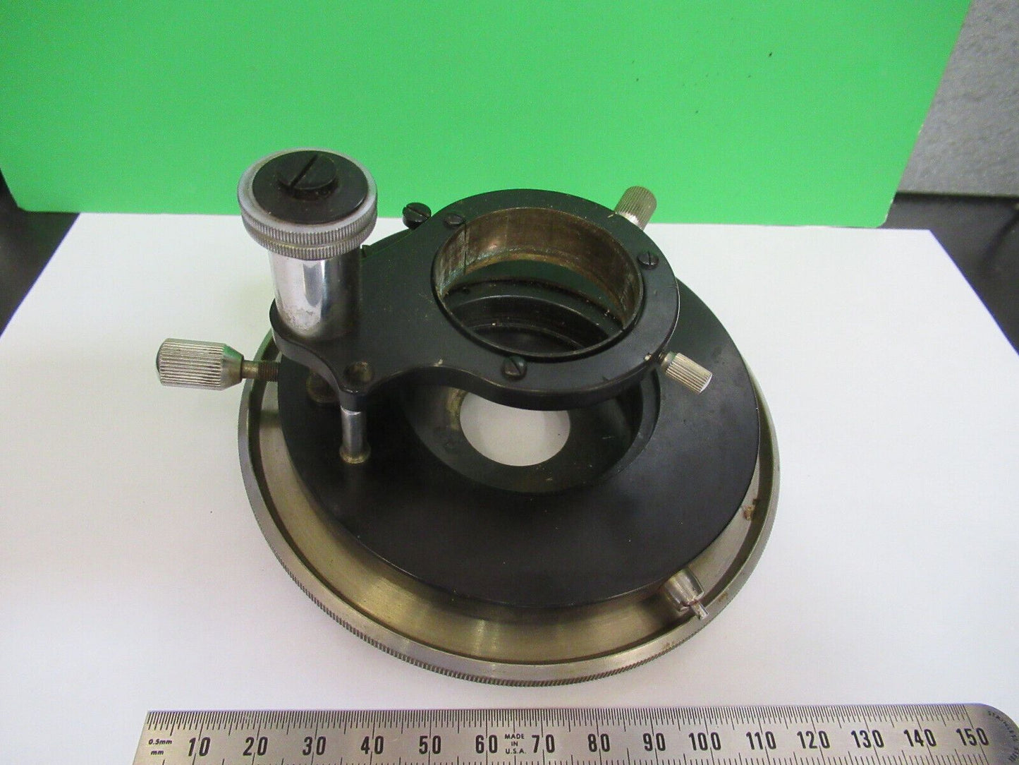 SEIBERT GERMANY POL ROTABLE POLARIZATION MICROSCOPE PART AS PICTURED Z9-A-175