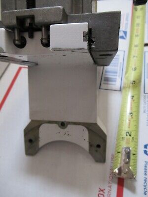 LEICA DMRB GERMANY STAGE TABLE HOLDER MICROSCOPE PART AS PICTURED &FT-6-181