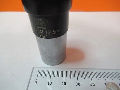 CARL ZEISS GERMANY EYEPIECE KPL-W 12.5X MICROSCOPE PART AS PICTURED &3K-A-38