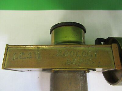 ANTIQUE WATSON & SONS UK FILAR EYEPIECE MICROSCOPE PART AS PICTURED &Q9-A-92