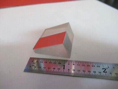 OPTICAL MIRROR ASSEMBLY HALF COATED PRISM LASER OPTICS AS PICTURED &B1-A-99