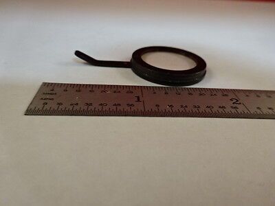 MICROSCOPE PART ZEISS POLARIZER RETARDER SLIDE POL OPTICS AS IS #T2-B-16