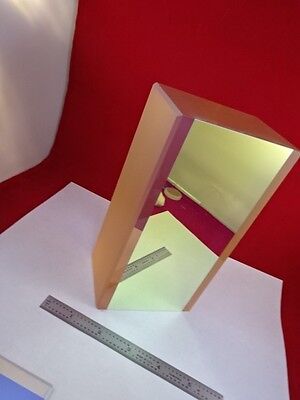 HUGE ZERODUR BLOCK OPTICAL DICHROIC MIRROR VERY NICE OPTICS AS PICTURED &Z8-01