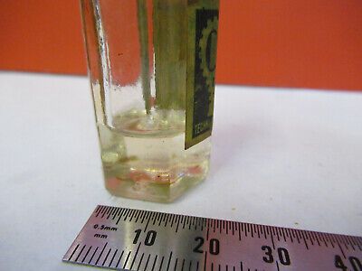 ANTIQUE BAUSCH LOMB Crown oil bottle MICROSCOPE PART AS PICTURED &8Z-A-23